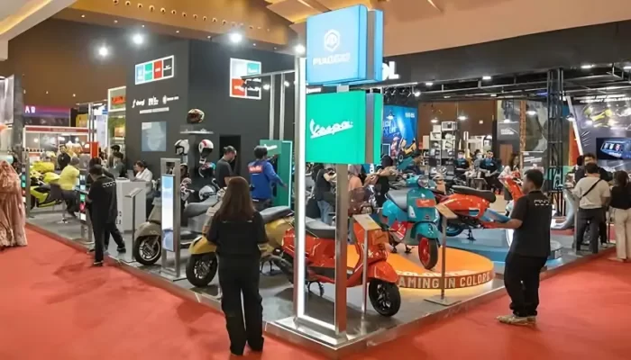Piaggio Tebar Diskon Di Jakarta Fair Kemayoran 2023