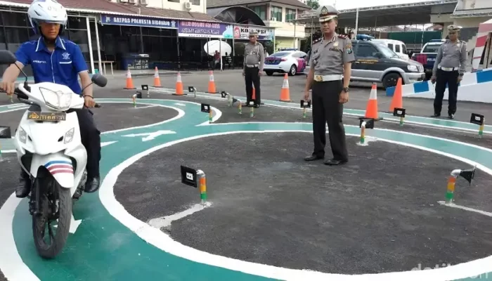 Wacana Ujian SIM Zig-Zag Dan Angka 8 Pakai Teknologi Electronic Drive