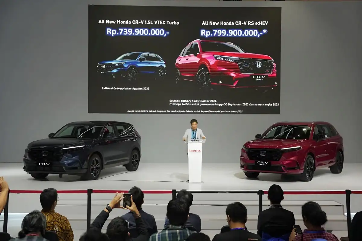 Dijual Nyaris Rp800 Juta, All New CR-V Dulang 840 SPK Sepekan