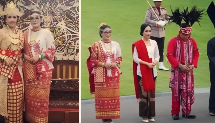 Menghadiri Upacara Paskibraka di Istana Negara, Perwira Polda Lampung Memukau dengan Busana Terbaik
