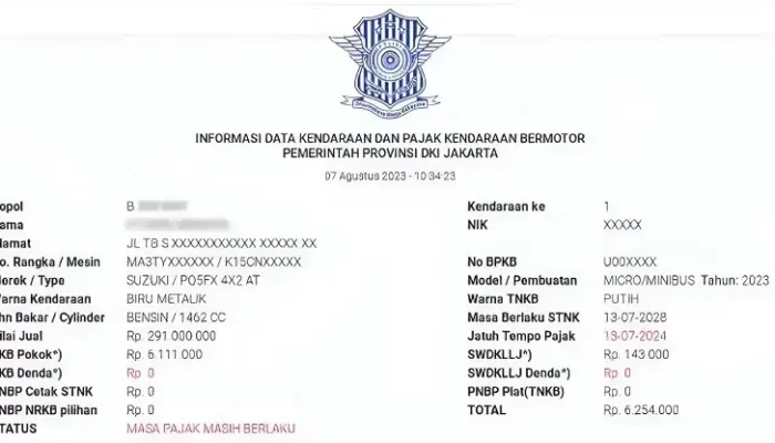 Pajak Suzuki Grand Vitara 2023 Tembus Rp6 Jutaan Per Tahun