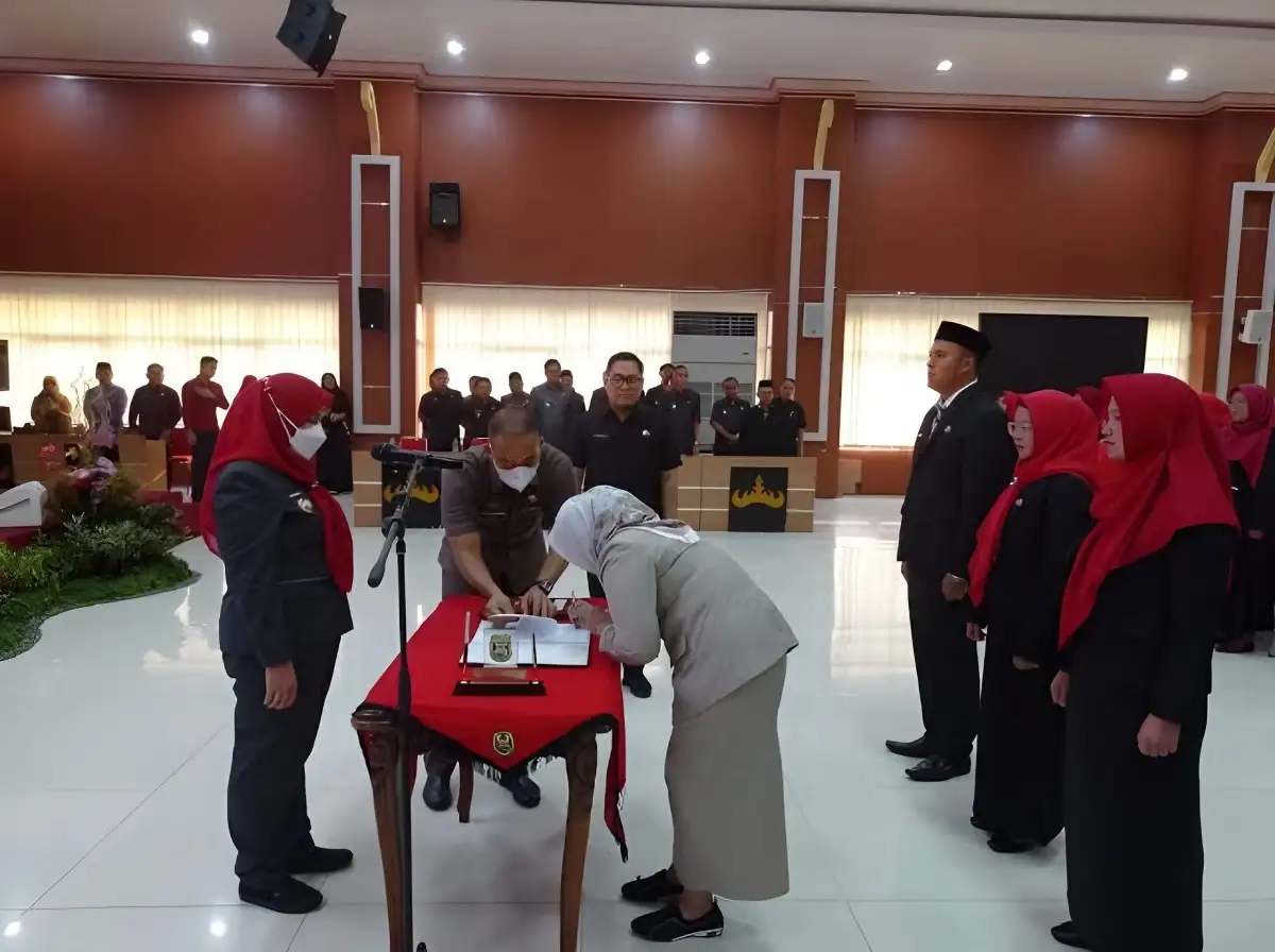 Wali Kota Eva Dwiana Lantik 358 Pejabat Fungsional di Pemkot Bandar Lampung, ini Rinciannya