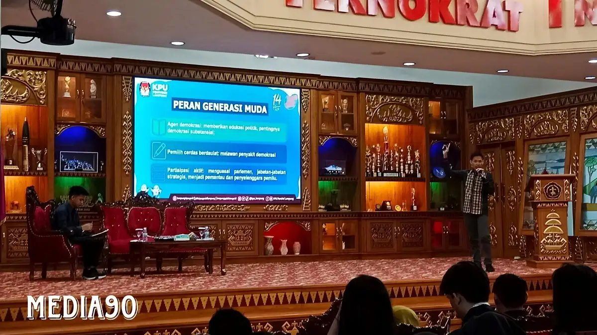 KPU Lampung Gelar Goes To Campus di Universitas Teknokrat Indonesia