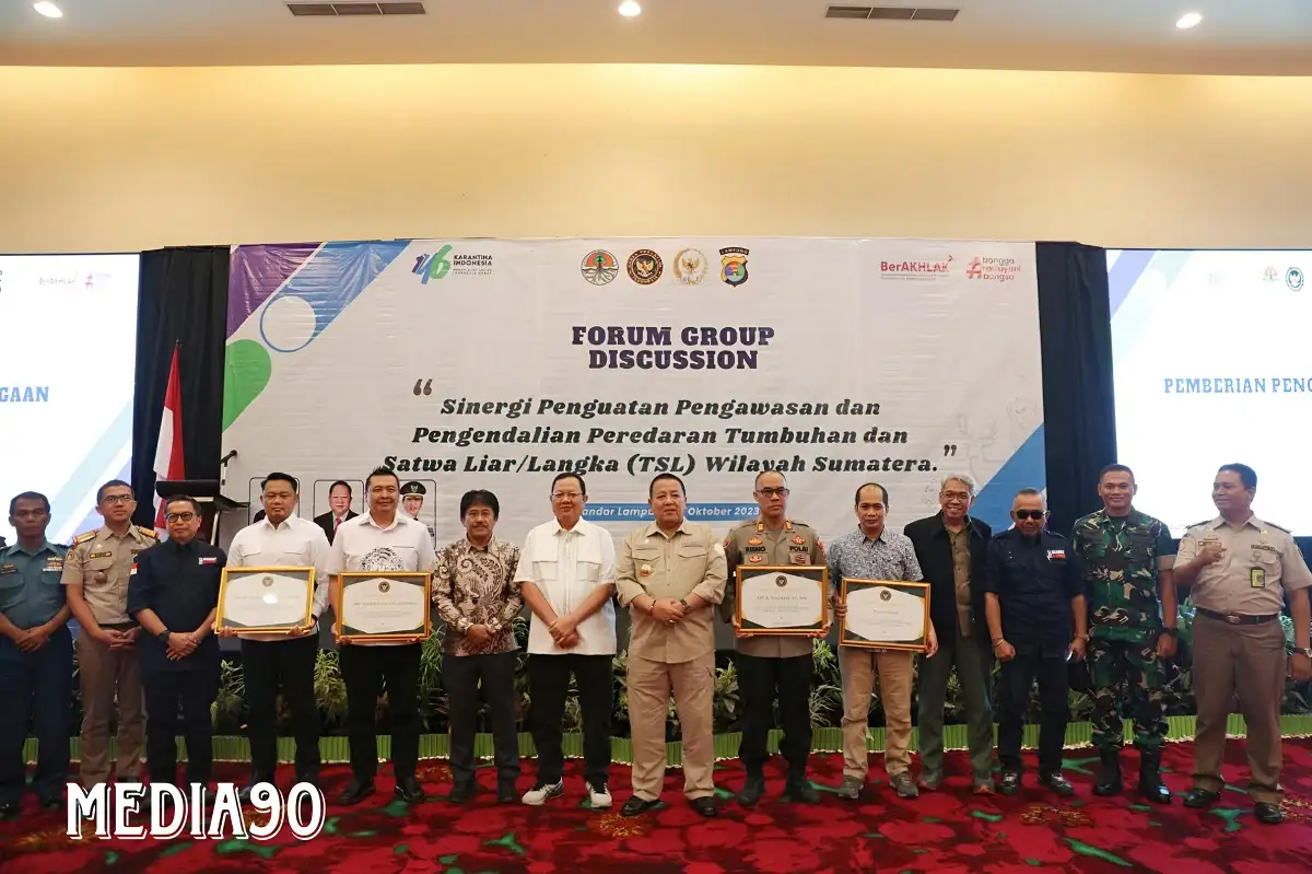 Penyeludupan Tumbuhan dan Satwa Liar di Lampung, Arinal Dibutuhkan Peran Multipihak