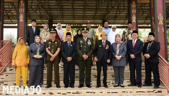 Hari Pahlawan ke-78: Amanat Penuh Inspirasi dari Dandim 0412 LU saat Mensos RI Berbicara di Pemkab Tulangbawang Barat