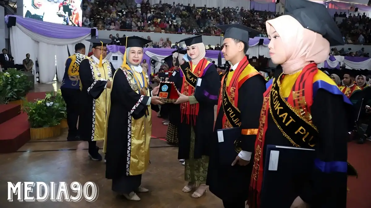 Wisuda 995 Mahasiswa, Rektor Unila Minta Lulusan Ciptakan Lapangan Kerja Baru