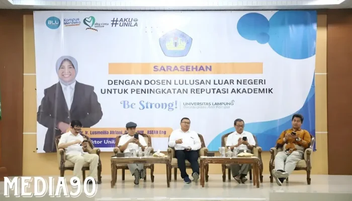 Menuju Puncak Prestasi Pendidikan: Unila Adakan Forum Inspiratif Bersama Dosen Internasional