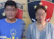 Menggunakan Kunci Darurat, Pasangan Suami Istri di Bandar Lampung Terlibat Aksi Curanmor di Area Penyimpanan Barang Lelang