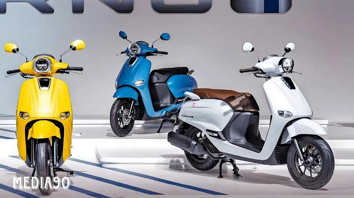 Baru Launching, Astra Motor Natar Siap Jual Enam Varian Warna Motor New Honda Stylo 160