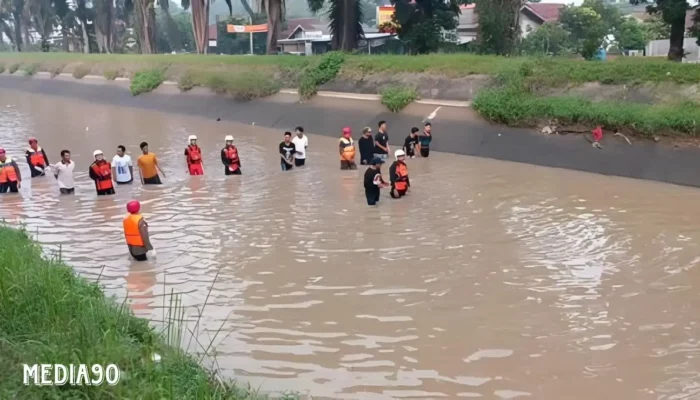 Tragedi Berangkat Ngaji: Bocah Terpeleset, Terhanyut dalam Irigasi Kota Gajah Lampung Tengah