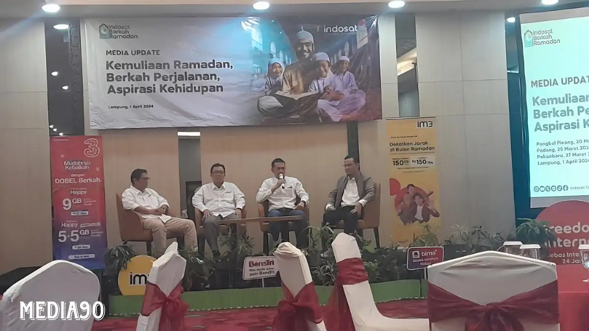 Akhir Ramadan Hingga Lebaran, Indosat Prediksi Trafik Data Bakal Naik, Termasuk Lampung