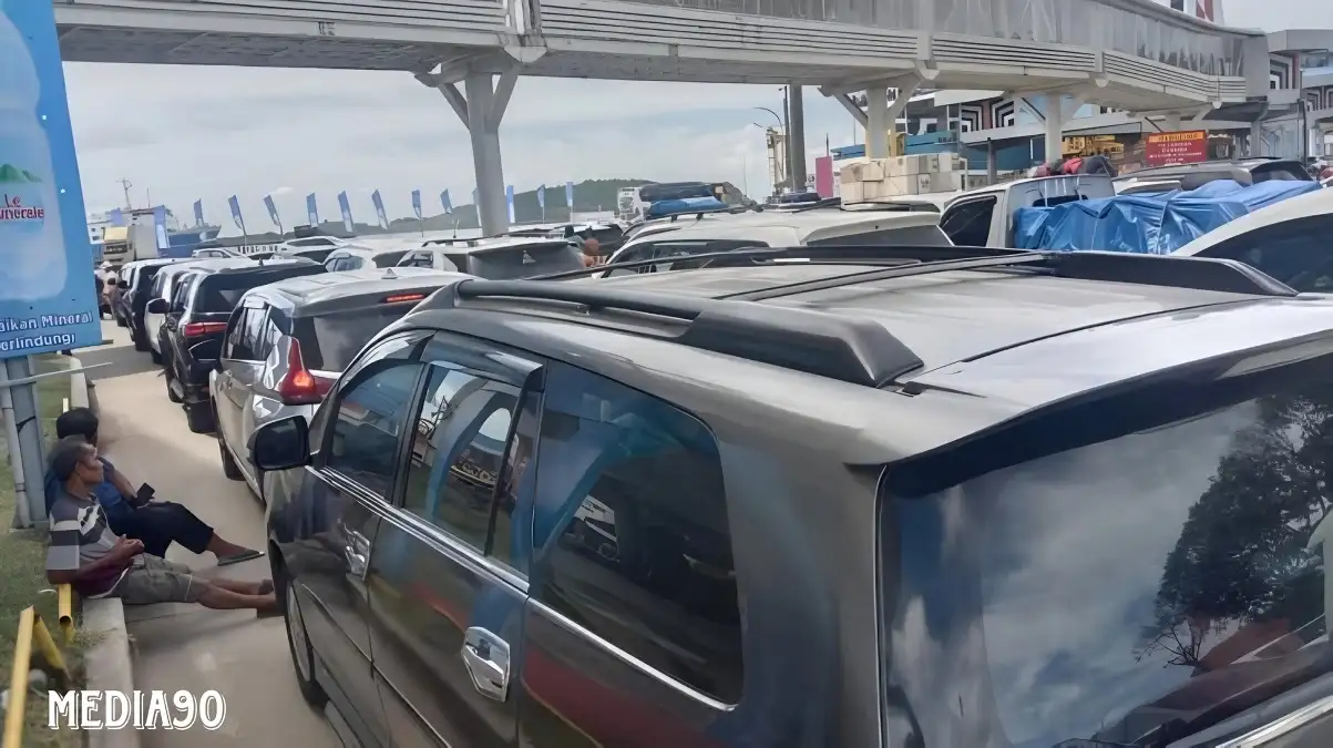 Sopir Truk Buah dan Sayur Teriak-teriak di Pelabuhan Bakauheni Minta Diseberangkan ke Merak Bisa Busuk Ini Barang