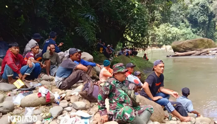 Kecelakaan Tragis: Pria Terpeleset Saat Mancing di Sungai Semuong Suoh Lampung Barat, Nasibnya Tenggelam dan Hilang