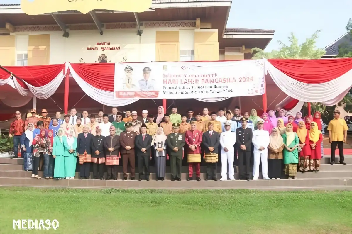 Bupati Dendi Ramadhona Ajak Masyarakat Pesawaran Aktualisasikan Nilai Pancasila
