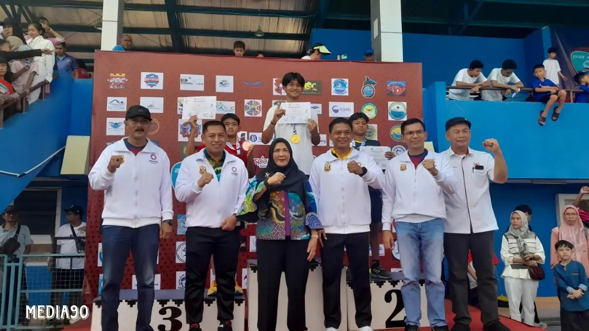 Raih 55 Medali, ENSC Tangerang Selatan Juara Umum Krapsi Wali Kota Cup 2 Bandar Lampung