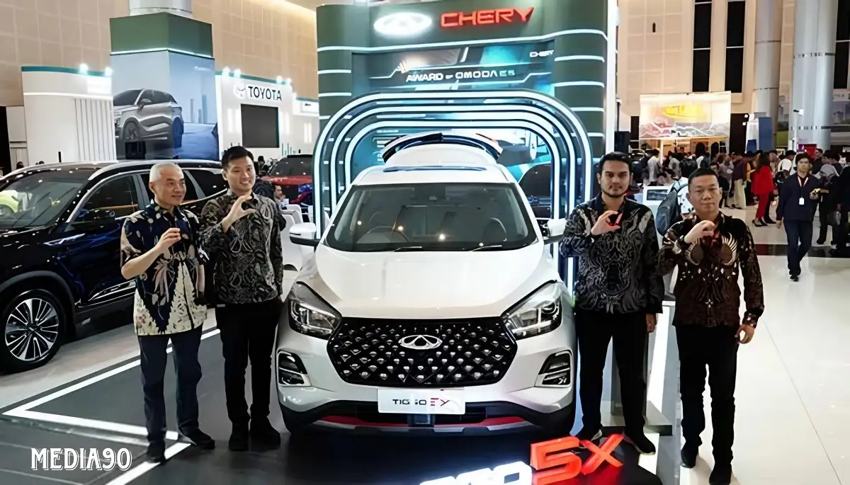 Ramaikan IIMS Surabaya 2024, Chery Bawa Tiggo 5X