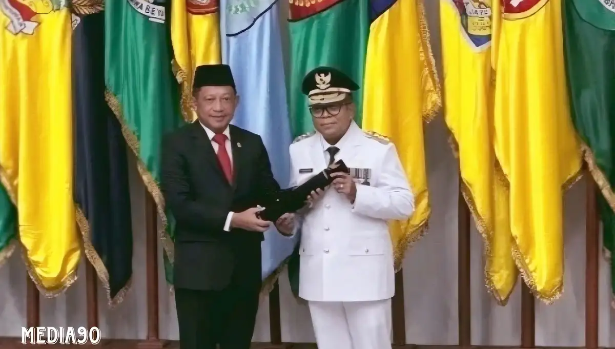 Usai Pelantikan, Begini Pesan Mendagri Tito Karnavian ke Pj Gubernur Lampung Samsudin