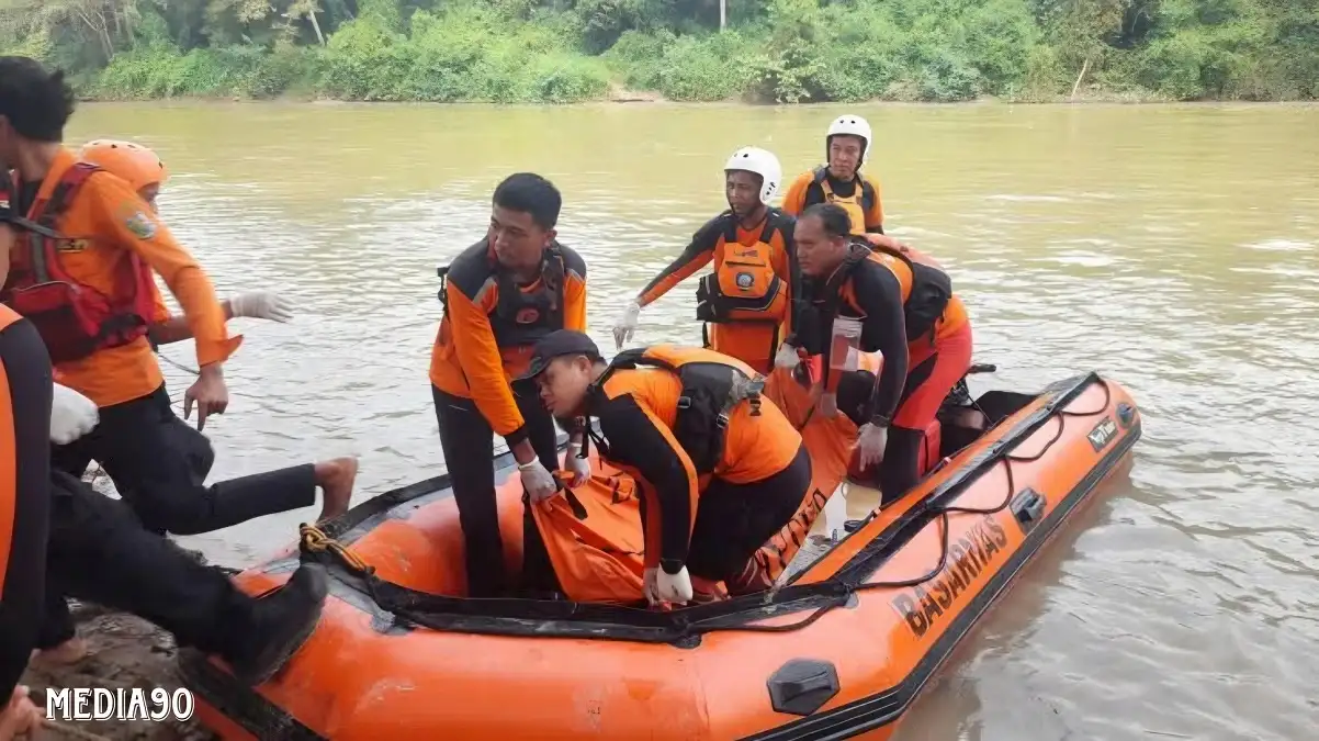 Jatuh dari Perahu Saat Cari Ikan di Sungai Way Sekampung, Warga Peniangan Lampung Timur Ditemukan Meninggal