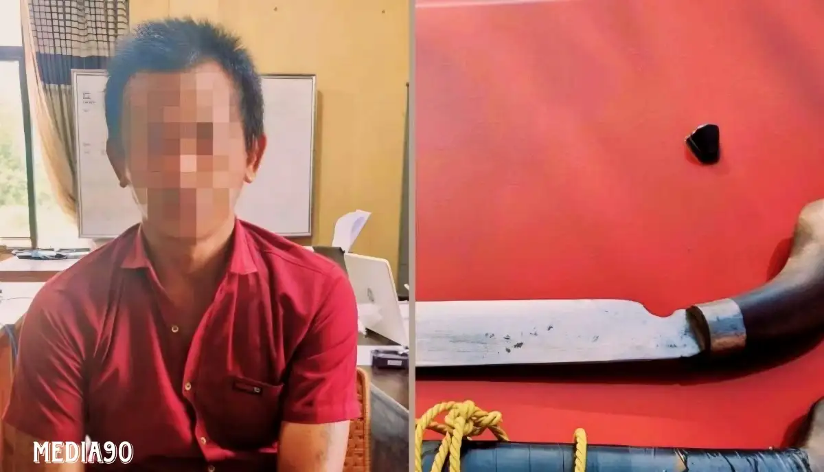 Aniaya Korban Pakai Sajam hingga Luka Berat, Pria Asal Tumijajar Tulang Bawang Barat ini Ditembak karena Melawan saat Ditangkap