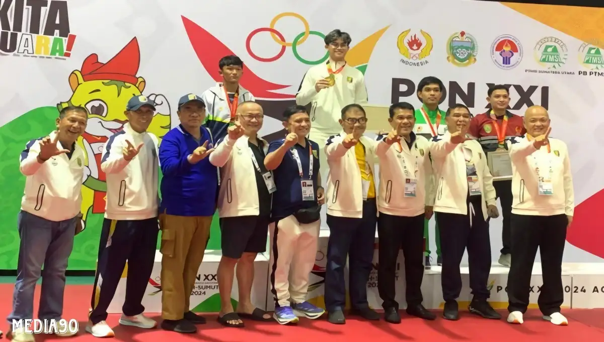 Atlet Menembak dan Tenis Meja Raih Emas, Lampung Optimis Finish Peringkat 10 Besar PON Aceh - Sumut 2024