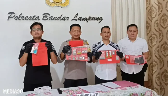 Dalam Dua Pekan, Lima Bandar dan Pengedar Pil Terlarang Diciduk di Bandar Lampung