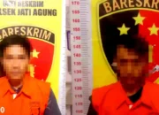 Pencuri dan Penadah Motor Parkir di Jati Mulyo, Lampung Selatan, Dibekuk Polsek Jati Agung