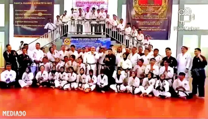 Bandung Karate Club Lampung Solid Dukung Rahmat Mirzani Djausal Menuju Kursi Gubernur