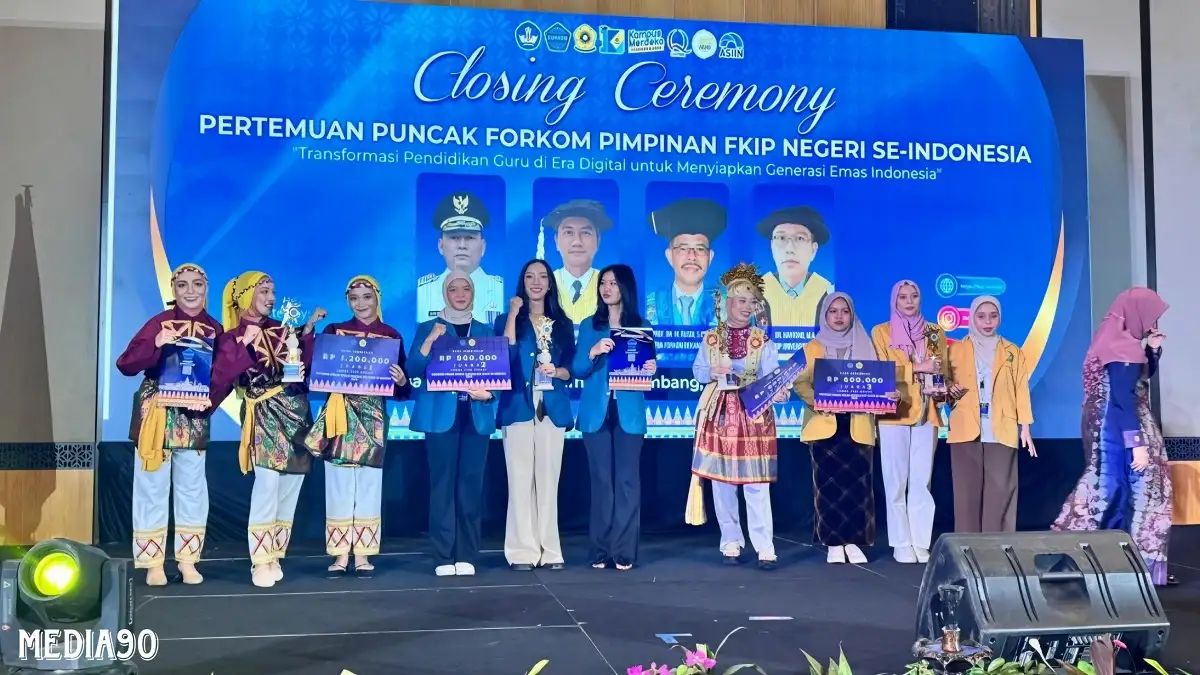 Lima Mahasiswa Unila Raih Tiga Penghargaan Juara di Lomba Forum Komunikasi Pimpinan FKIP Indonesia
