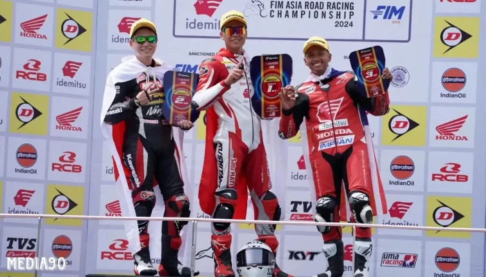 Pembalap Binaan Astra Honda Asal Indonesia Raih Juara ARRC Asia 2024 di Malaysia