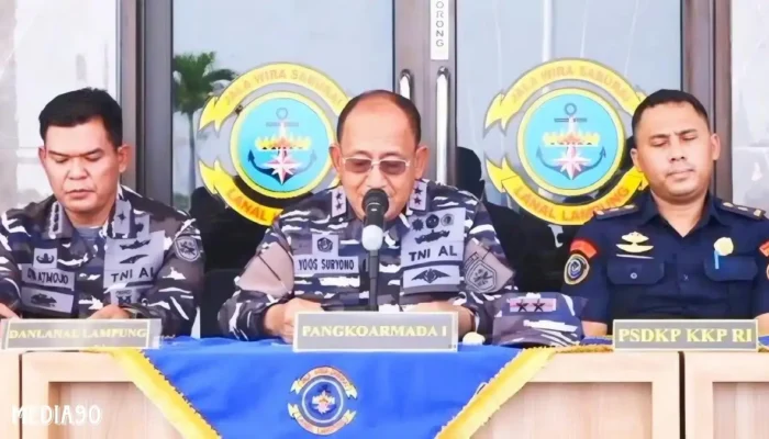 Lanal Lampung Amankan 94 Ribu Benih Lobster di Pesisir Barat yang Akan Dikirim ke Vietnam