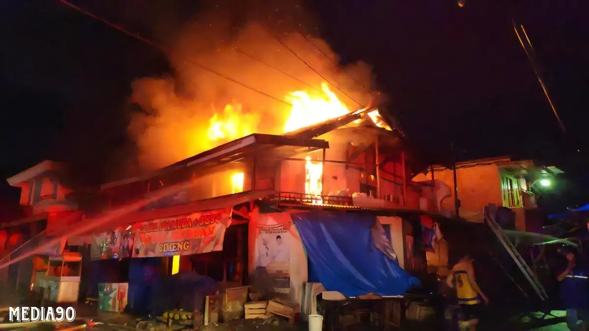 Hingga Oktober 2024 Terjadi 185 Kasus Kebakaran di Bandar Lampung, Warga Diminta Waspada