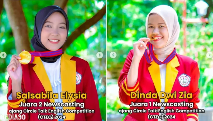 Mahasiswa Universitas Teknokrat Indonesia Sukses Menjadi Juara Nasional Lomba Newscasting 2024