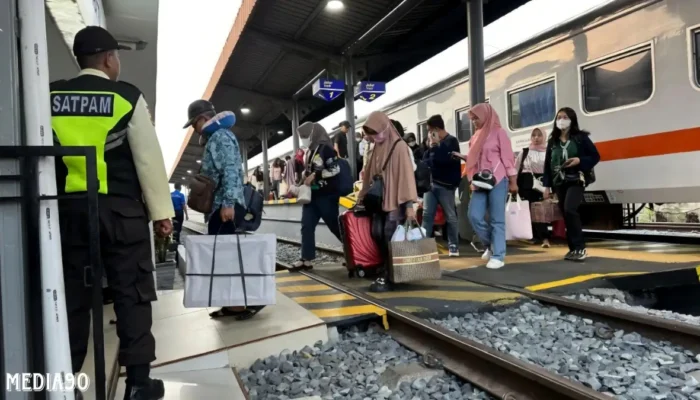 PT KAI Divre IV Tanjungkarang Yakin Bisa Angkut 987 Ribu Penumpang di Tahun 2024