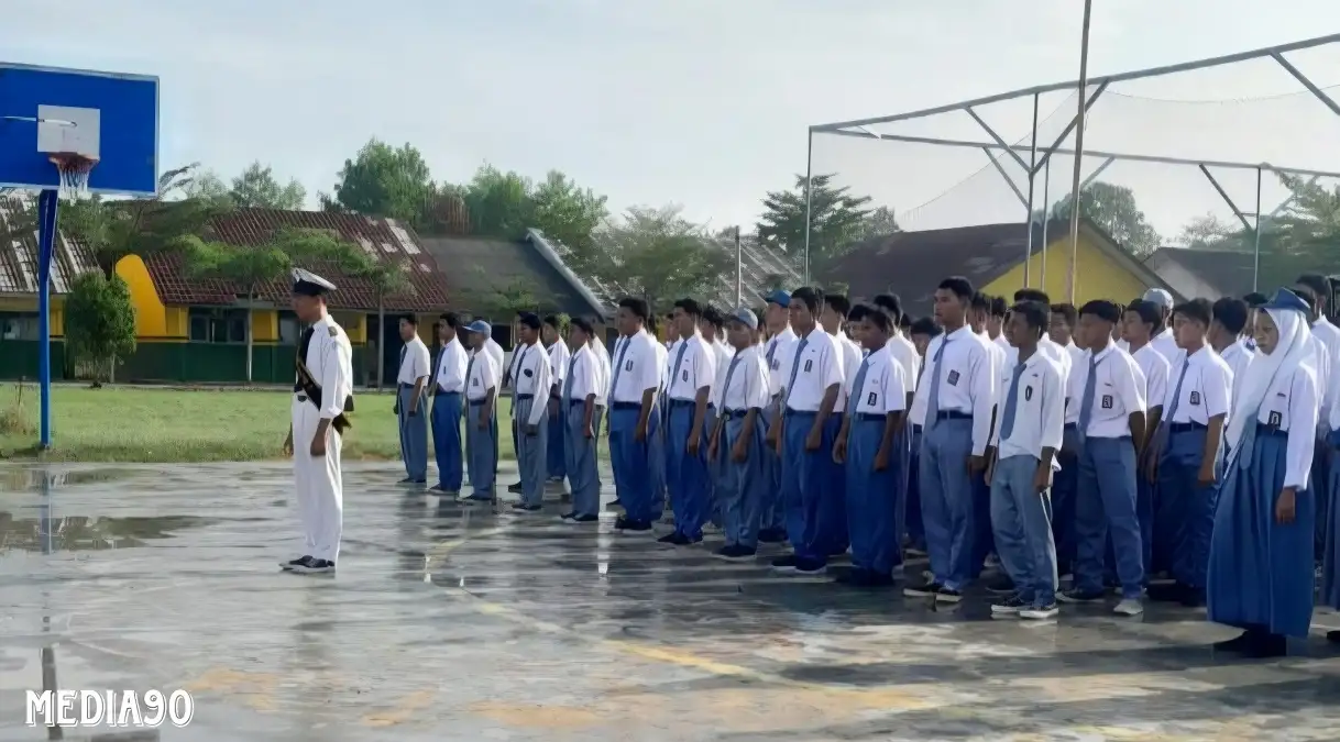 SMKN Rawajitu Timur Gelar Upacara Peringatan Hari Kesaktian Pancasila, ini Pesan Wakil Kepala Sekolah ke Siswa