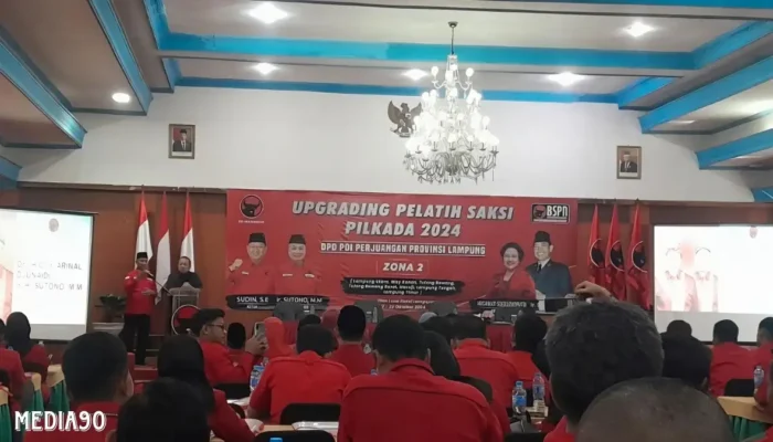 PDIP Lampung Mendorong Pelatih Saksi untuk Rekrut Saksi TPS dengan Semangat Juang Tinggi di Pilkada 2024