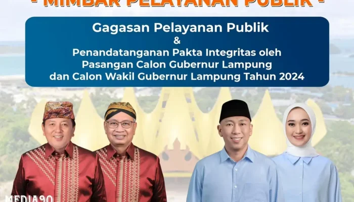 Dua Paslon Gubernur Lampung Ditantang Ombudsman untuk Debat Terbuka soal Pelayanan Publik