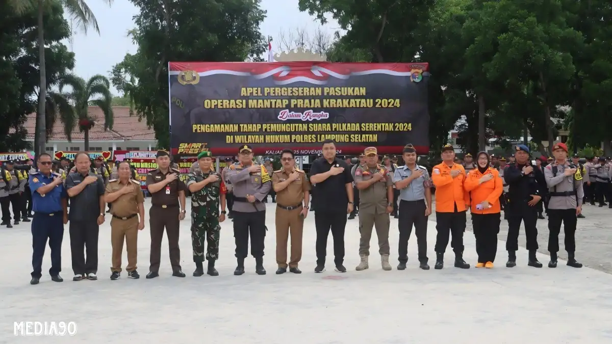 Pilkada 2024, Polres Lampung Selatan Kerahkan 4.263 Anggota Polisi Hingga Linmas Siaga TPS