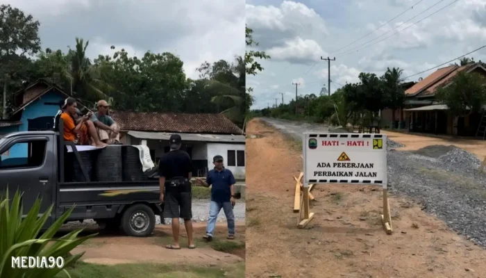 Dihentikan Tanpa Alasan Jelas, Anggota DPRD Lamsel Hamdani Tuntut Penjelasan Dinas PU Soal Proyek Jalan Kertosari-Wawasan