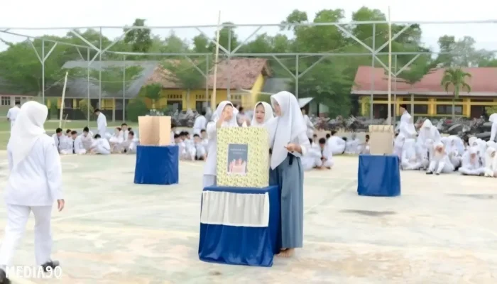 Sukses, SMKN Rawajitu Timur Tulang Bawang Gelar Pemilihan Ketua dan Wakil Ketua OSIS Baru