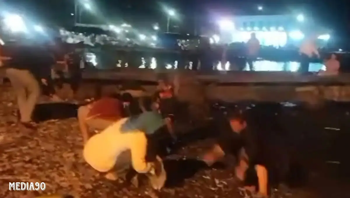 Viral Ratusan Ikan Naik ke Daratan di Perairan Kota Agung Tanggamus, ini Penjelasan Polairud dan BMKG