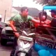 Bersama Anak Istrinya, Polisi ini Tangkap Buronan Curanmor di Angkot Terminal Sukaraja Bandar Lampung