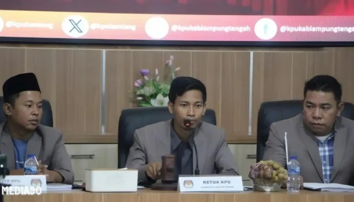Pleno Akhir KPU Lampung Tengah Pilkada 2024: Ardito – Komang Raih 369 Ribu Suara, Musa – Ahsan Peroleh 210 Ribu Suara
