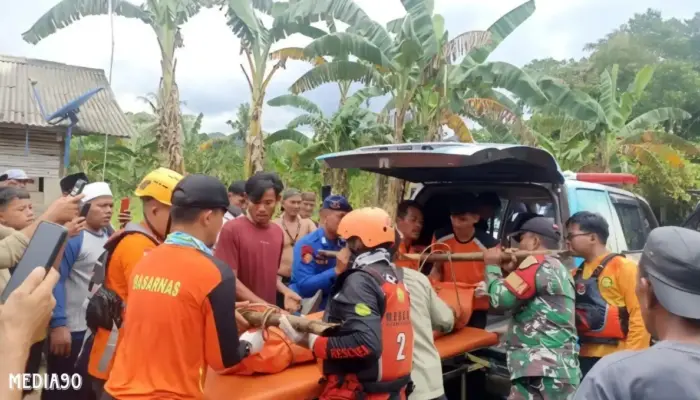 Tiga Mahasiswa KKN dari Bandar Lampung Ditemukan Tewas Usai Hanyut di Sungai Pesawaran, Tim SAR Evakuasi