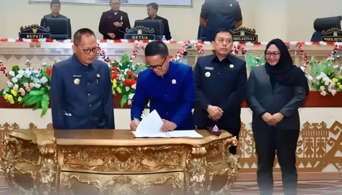 Pemkab dan DPRD Tetapkan Propemperda 2026, Perkuat Landasan Pembangunan Tulang Bawang