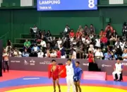 Lawan Didiskualifikasi, Atlet Sambo Lampung Maulana Abi Tama Raih Perunggu di PON Beladiri 2025