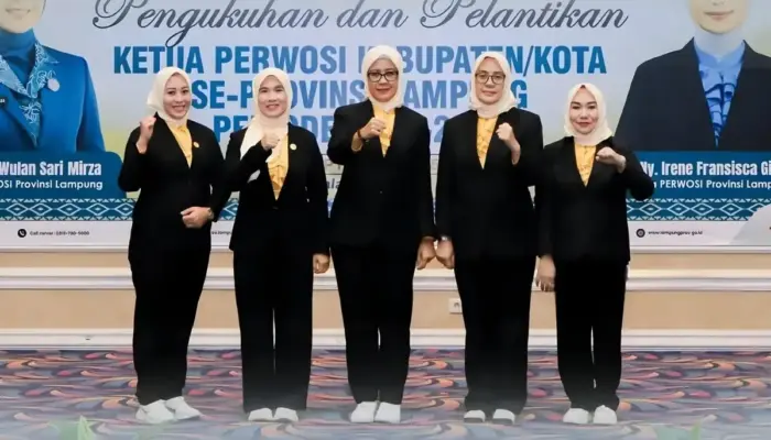 Herlinawati Resmi Pimpin Perwosi Tulang Bawang, Siap Dorong Kemajuan Olahraga Perempuan