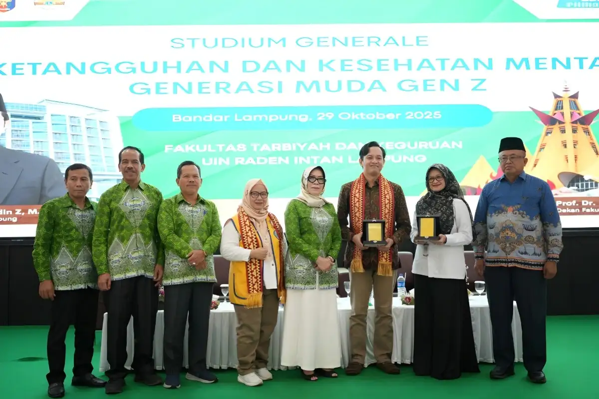 FTK UIN Raden Intan Lampung Gelar Stadium Generale, Bekali Mahasiswa Menuju Generasi Emas yang Sehat Mental dan Fisik