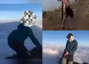 Viral di Media Sosial: Pendaki Hijab Joget di Rinjani, Publik: Hormati Kesakralan Gunung!