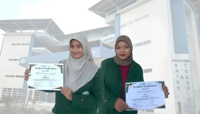 Dua Mahasiswa UIN Raden Intan Lampung Juara Karya Tulis Ilmiah Nasional dengan Inovasi Limbah Kulit Jagung