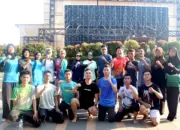 Kadispora Lampung Beri Motivasi ke Atlet Taekwondo Jelang Tanding di PON Beladiri 2025